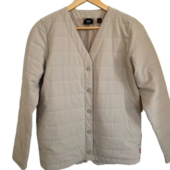 Levi’s Commuter Quilted Padded Bomber Jacket