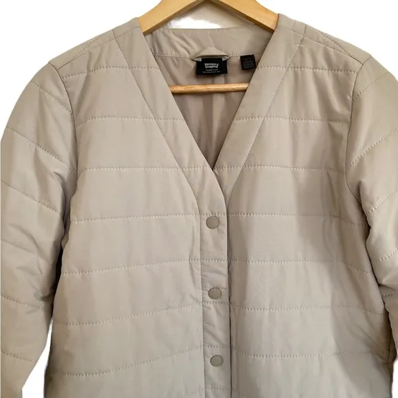 Levi’s Commuter Quilted Padded Bomber Jacket