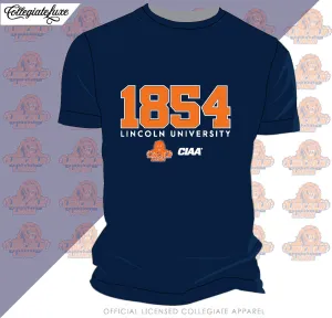 LINCOLN | est1854 | Navy unisex tees (DK)