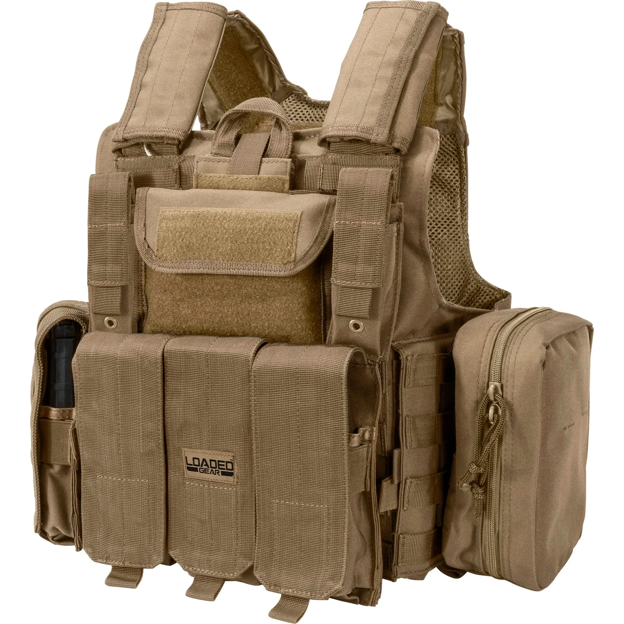 Loaded Gear VX-300 Tactical Vests | Black, OD Green, Dark Earth | BI12256, BI12286, BI12308