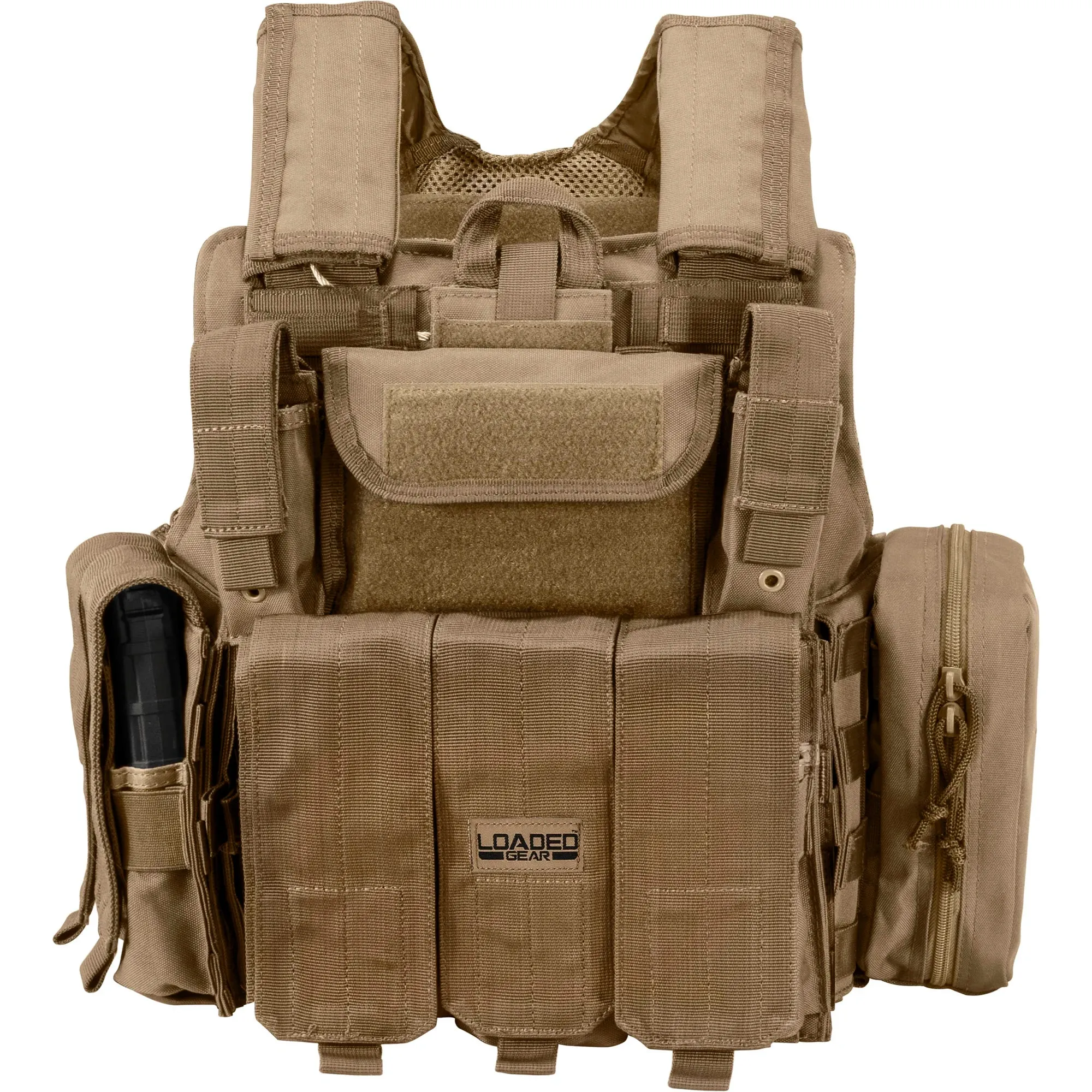 Loaded Gear VX-300 Tactical Vests | Black, OD Green, Dark Earth | BI12256, BI12286, BI12308