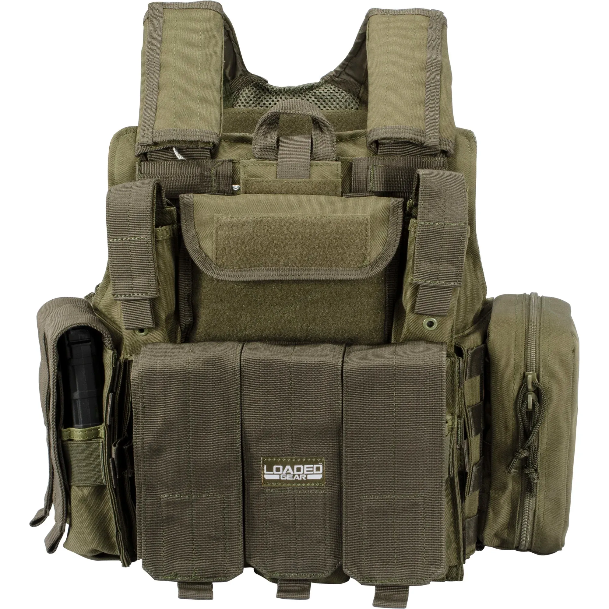 Loaded Gear VX-300 Tactical Vests | Black, OD Green, Dark Earth | BI12256, BI12286, BI12308