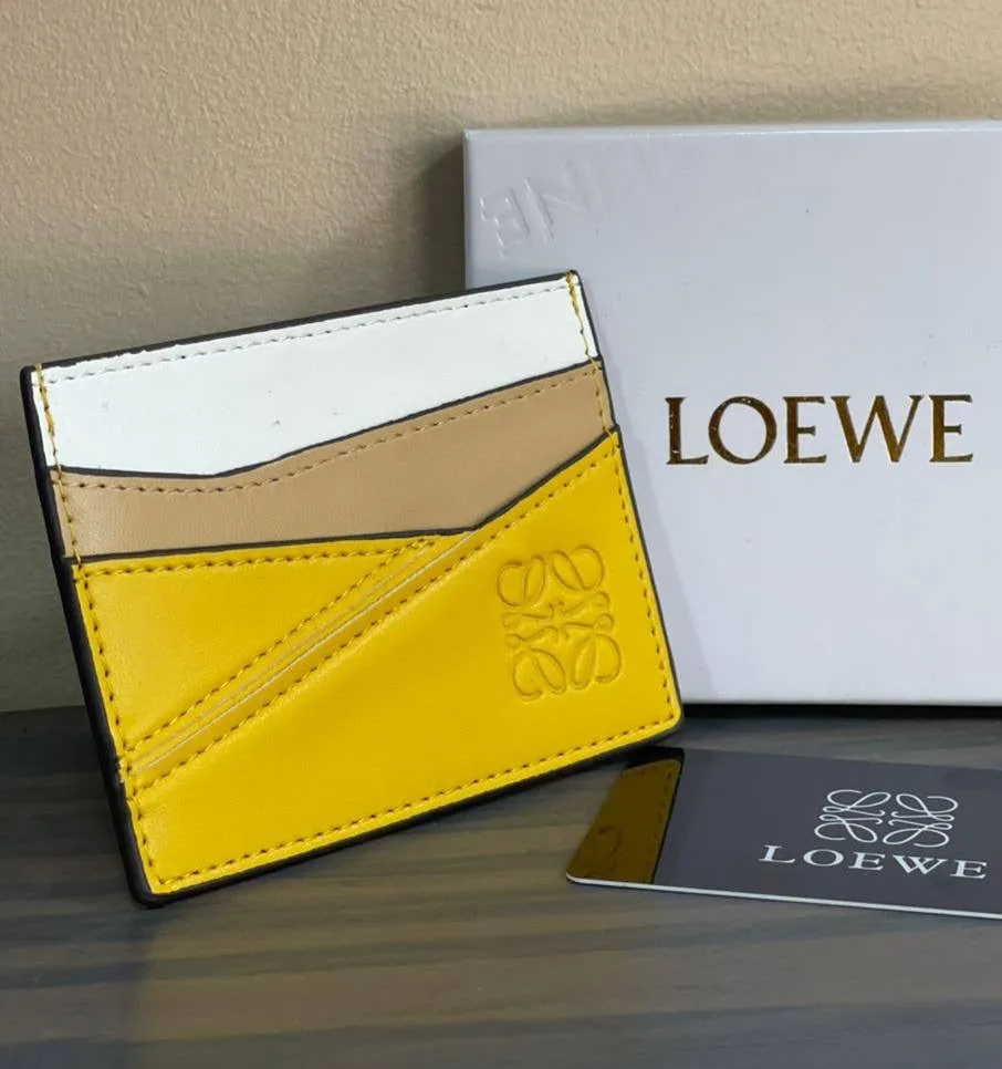 Loewe Leather Puzzle Card Holder