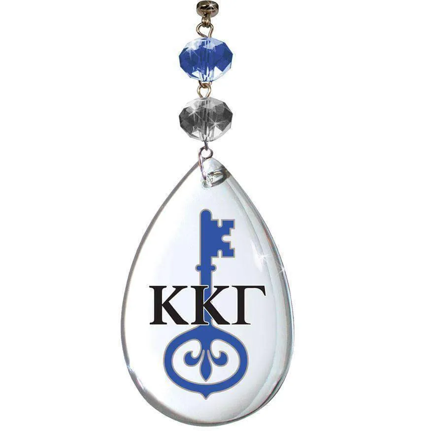 Logo Crystal - Badge - Kappa Kappa Gamma (Set of 3) MAGNETIC ORNAMENT