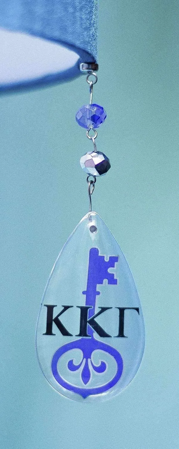 Logo Crystal - Badge - Kappa Kappa Gamma (Set of 3) MAGNETIC ORNAMENT