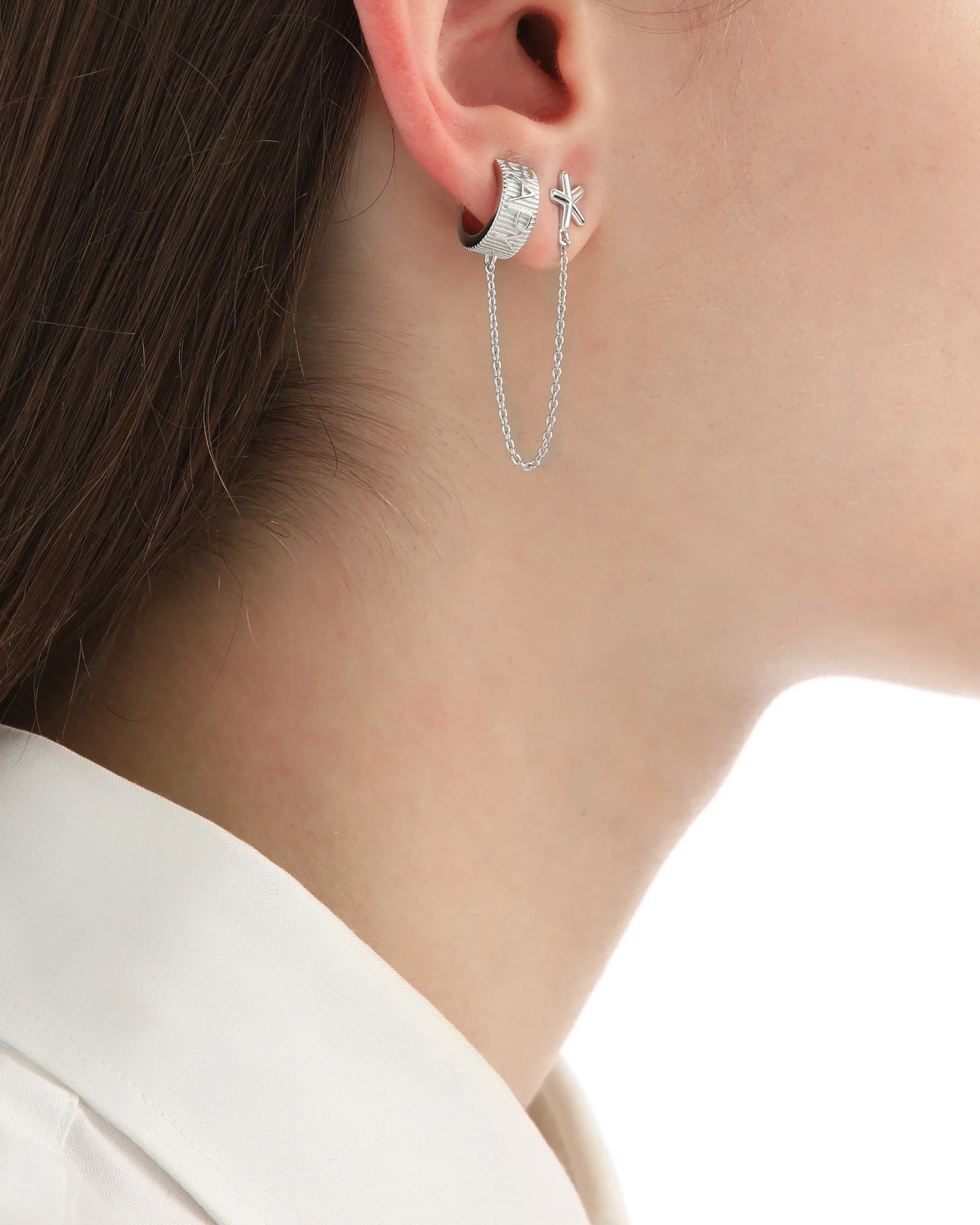 Logo earcuff set