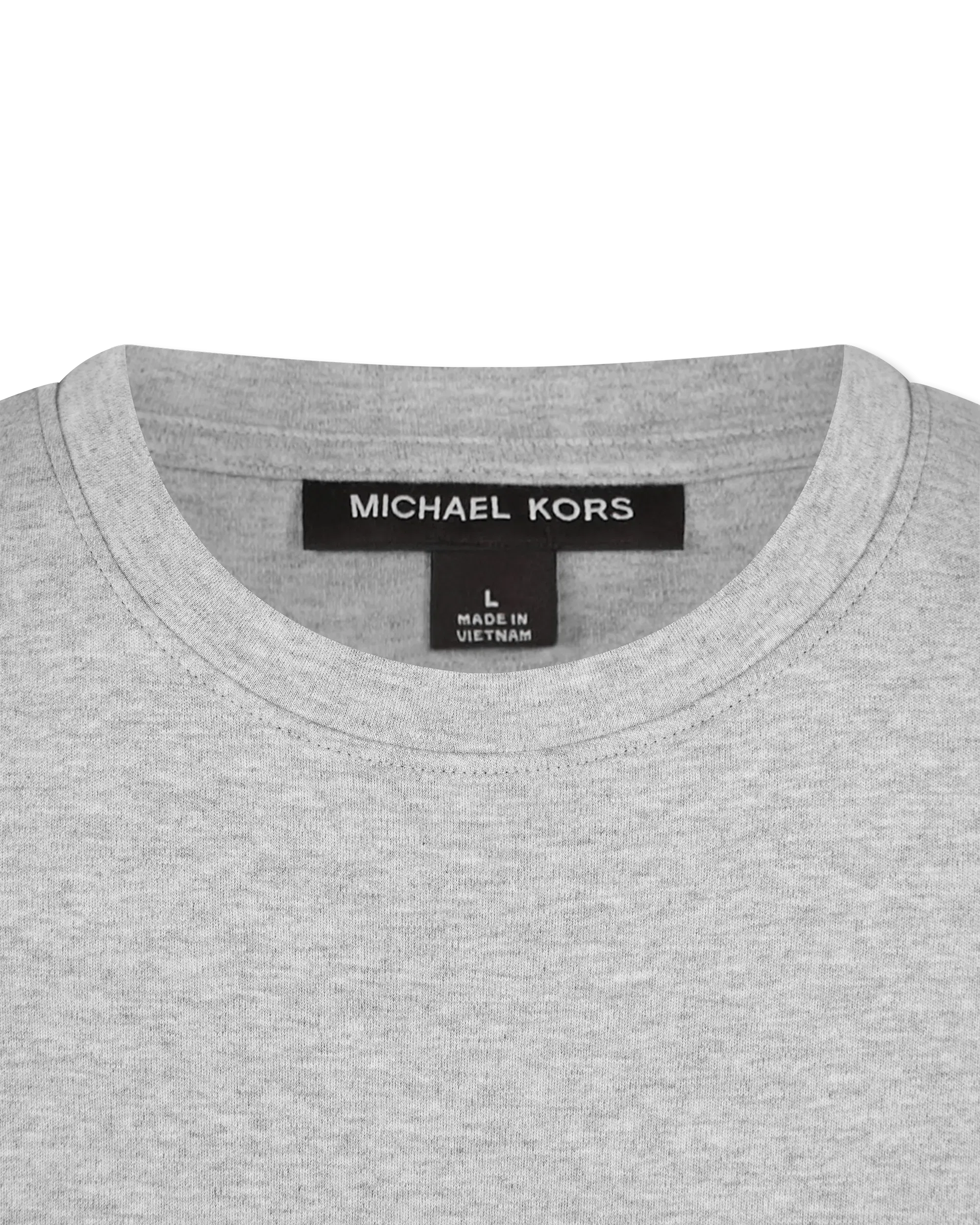 Logo Embossed Cotton T-Shirt