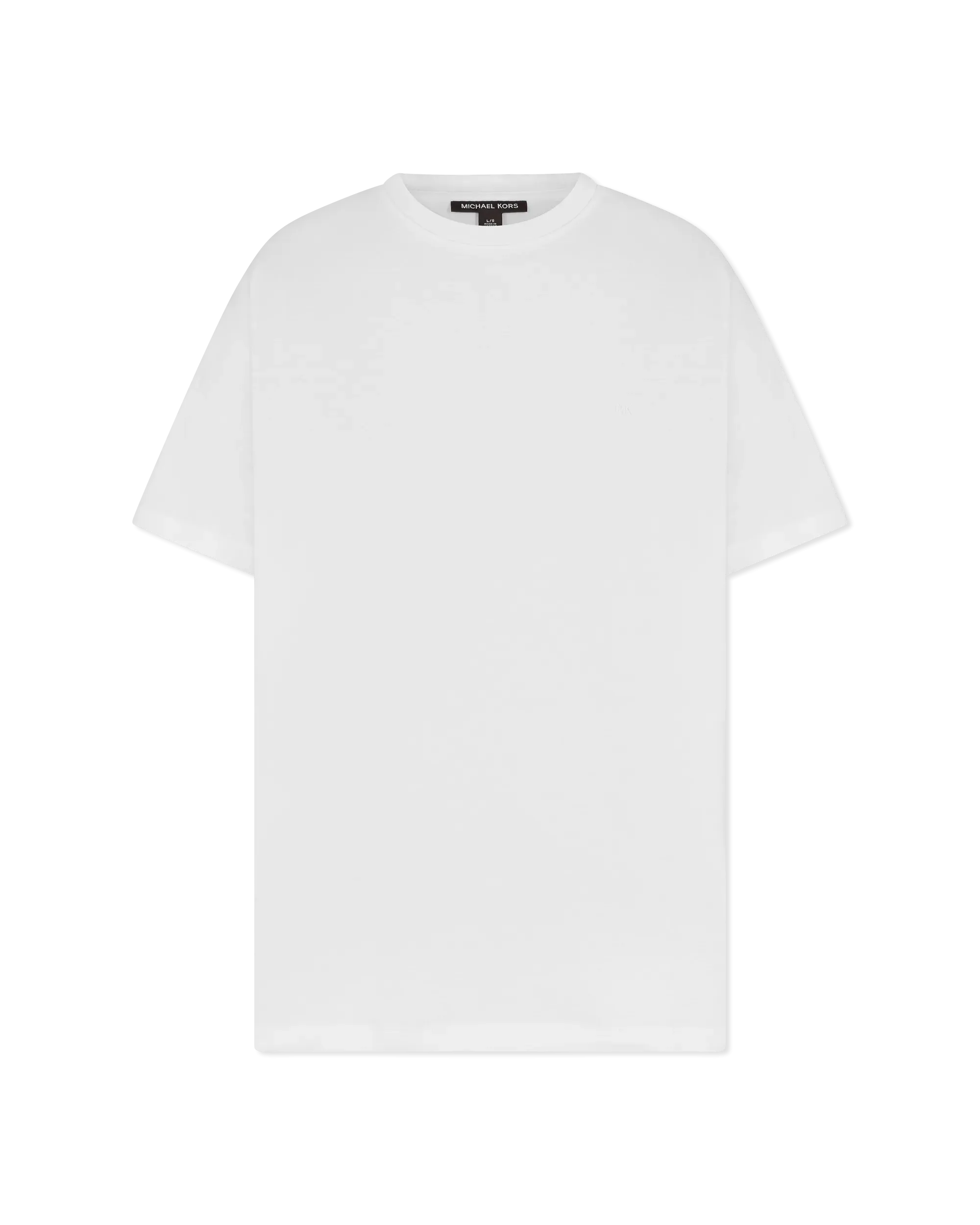 Logo Embossed Cotton T-Shirt