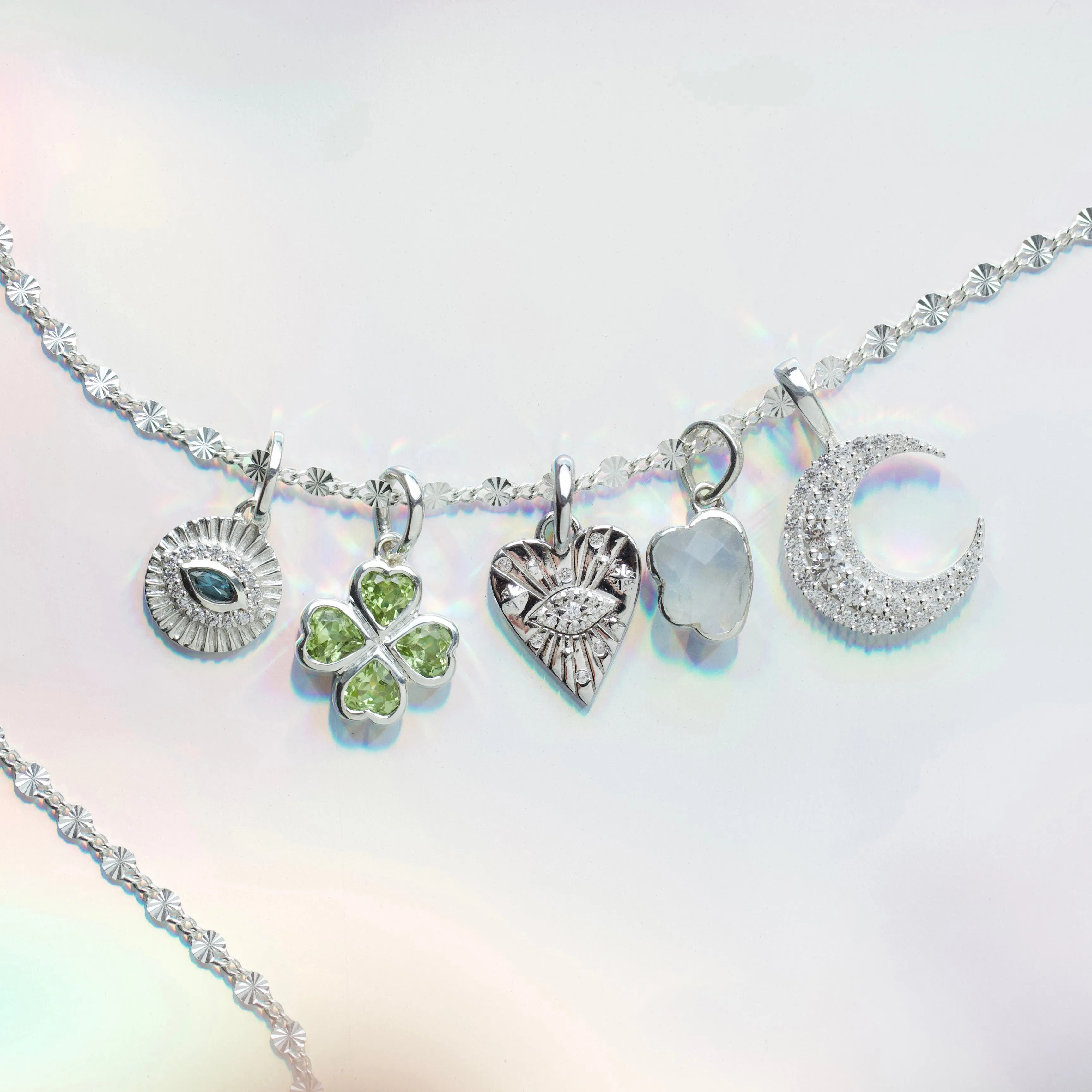 Louise Thompson Lucky Four Leaf Clover Charm