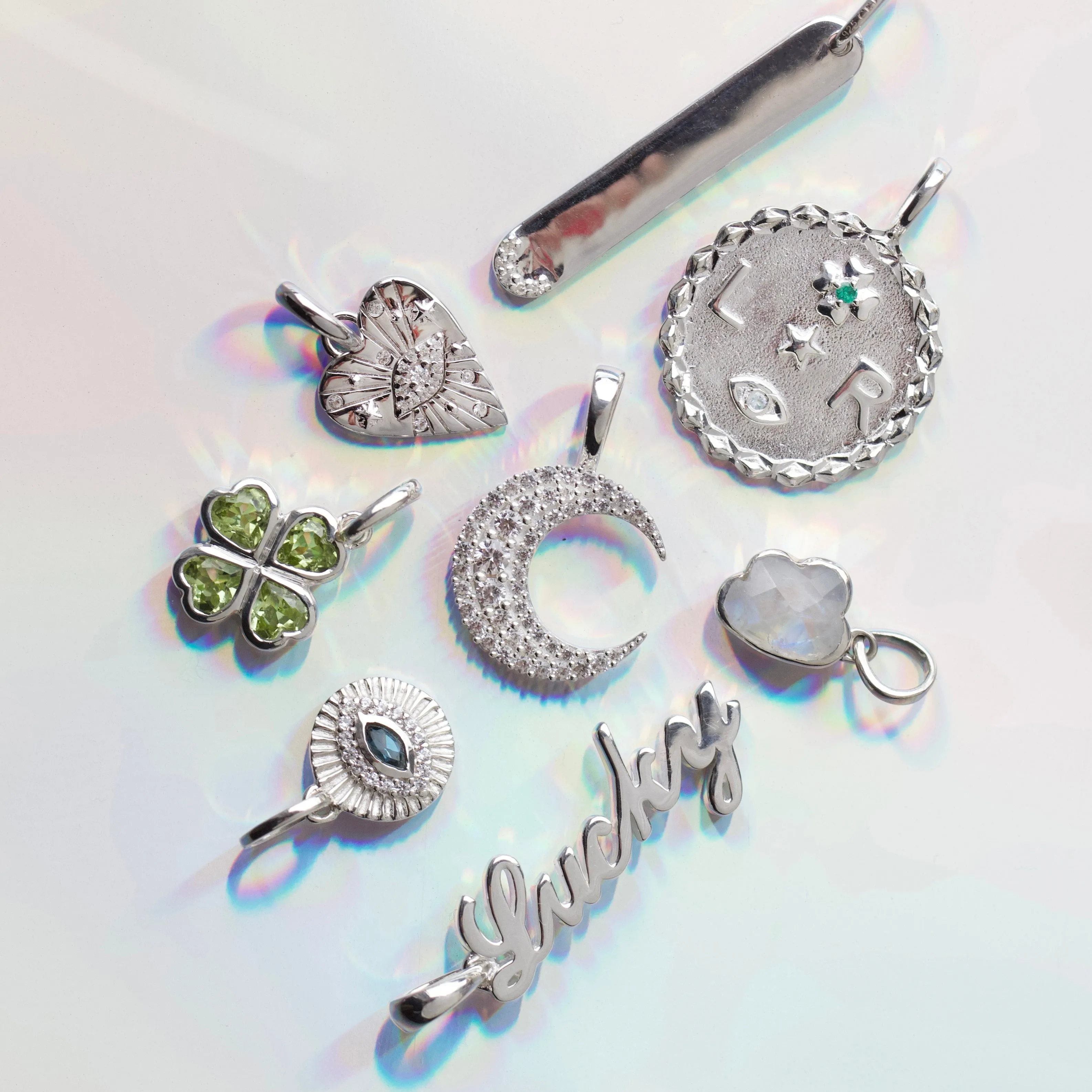 Louise Thompson Lucky Four Leaf Clover Charm