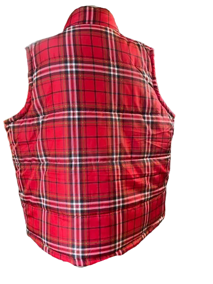 Love Ellen DeGeneres Reversible Plaid Vest