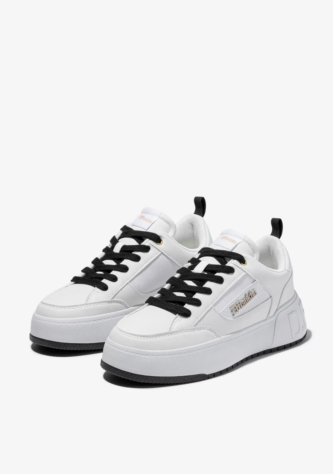 Low Court Pure White / Black