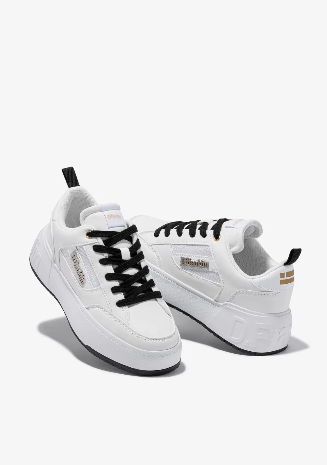 Low Court Pure White / Black