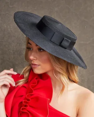 MACY BOATER BLACK