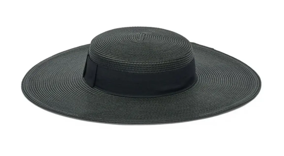 MACY BOATER BLACK
