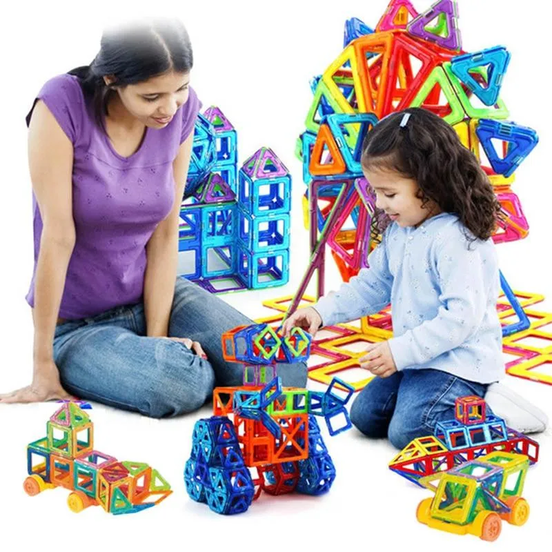 Magnetic Building Blocks - 184pcs-110pcs