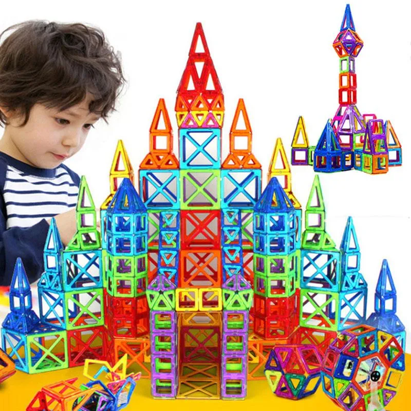 Magnetic Building Blocks - 184pcs-110pcs