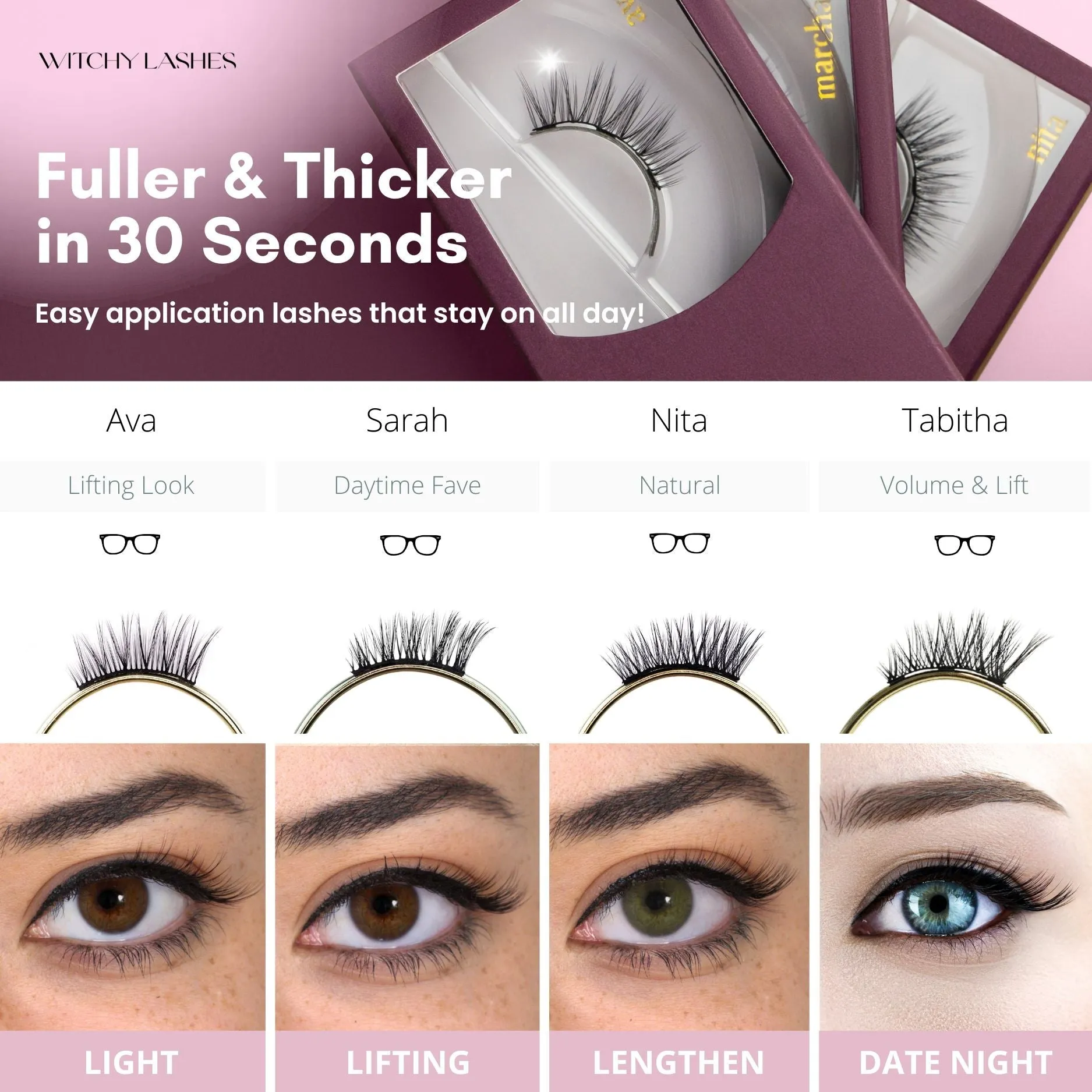 Magnetic Half Lashes