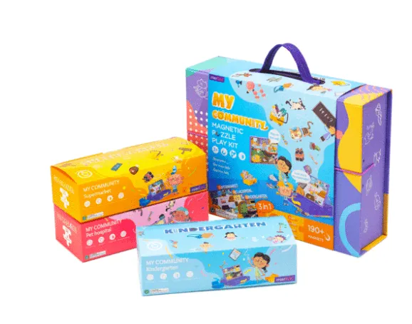 Magnetic Puzzle Play Kit - My Community