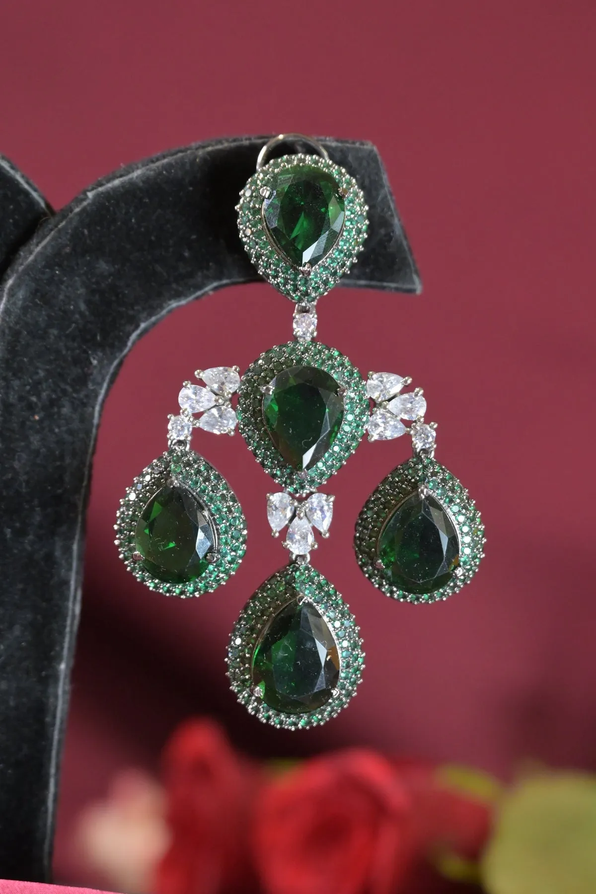 Majesty Diamond Tree Earrings