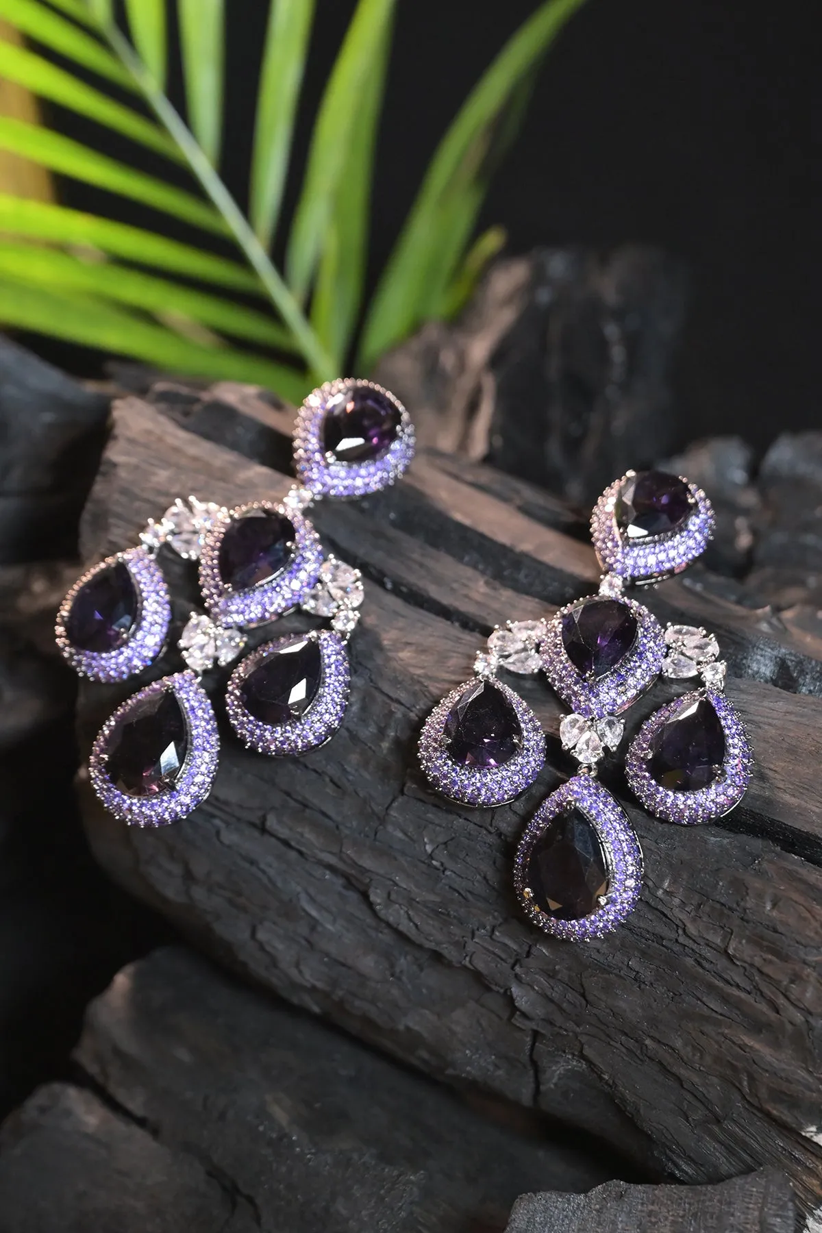 Majesty Diamond Tree Earrings