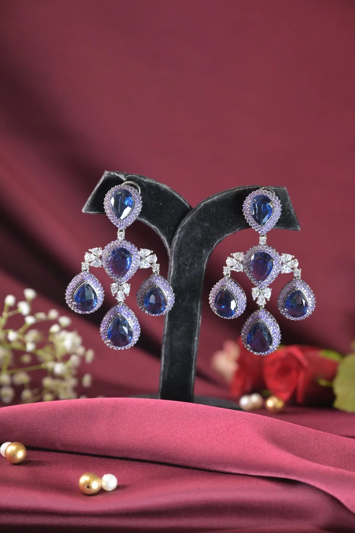 Majesty Diamond Tree Earrings