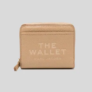 MARC JACOBS The Leather Mini Compact Wallet Camel RB-2R3SMP044S10
