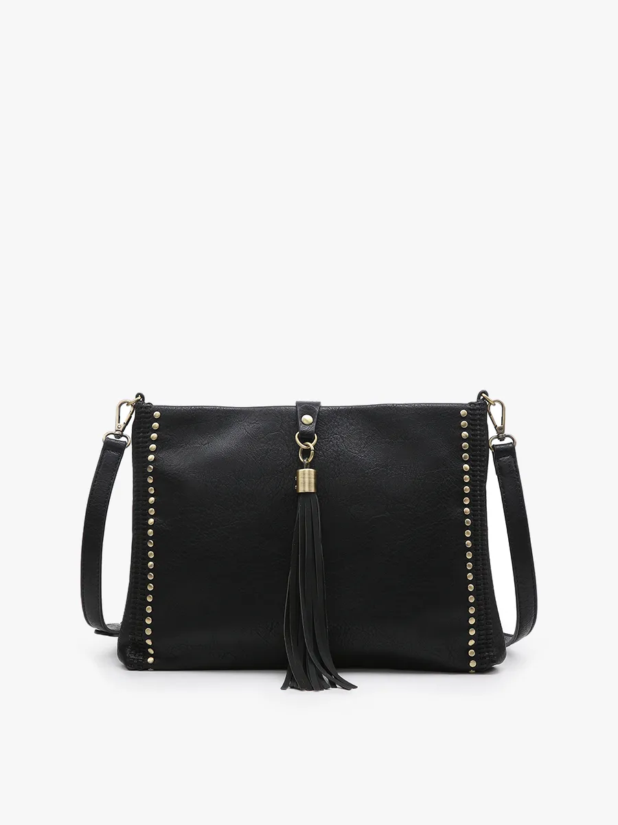 Marie Crossbody with Grommet Details
