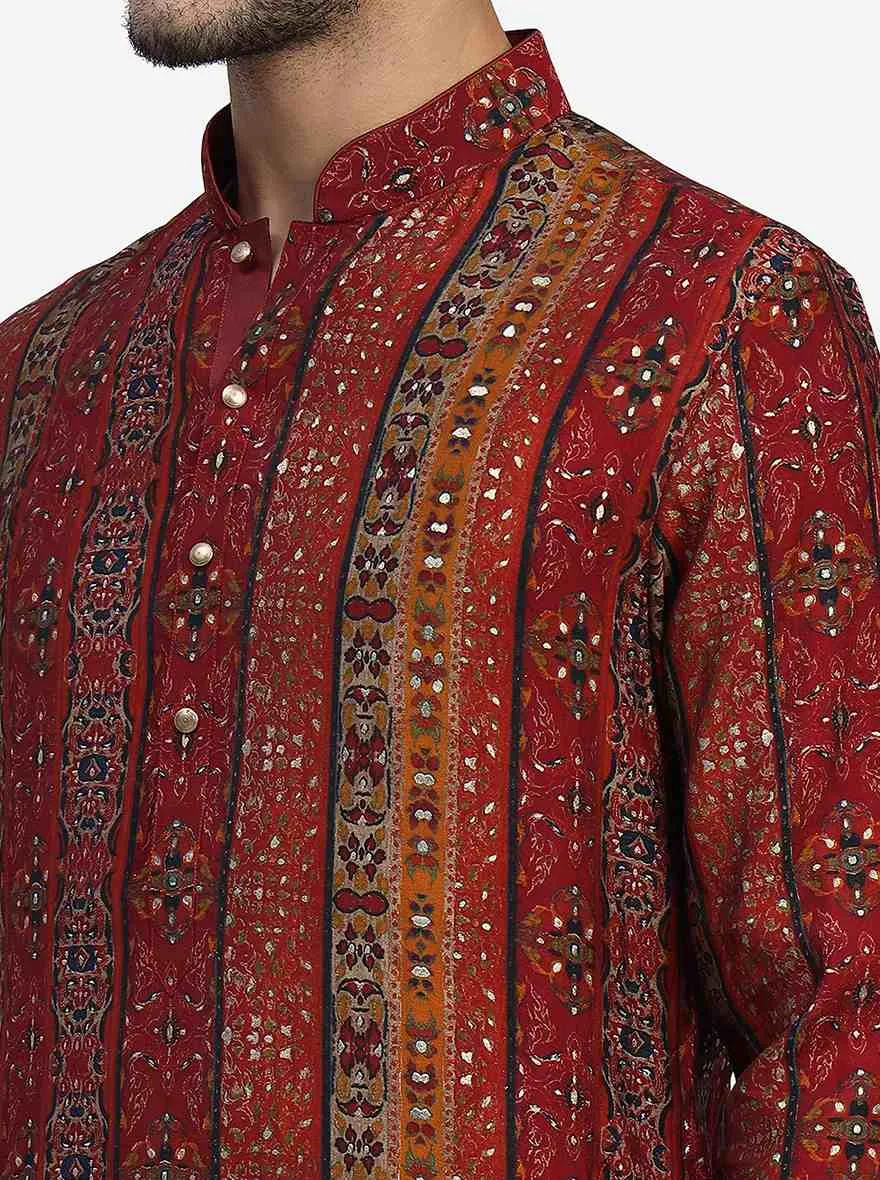 Maroon Kurta | The Kurta Company