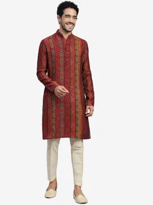 Maroon Kurta | The Kurta Company