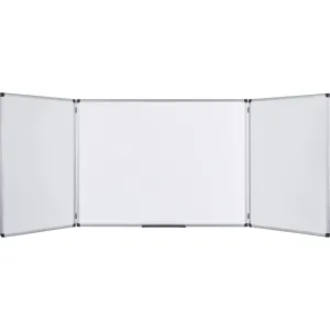 MasterVision Trio Magnetic Whiteboard
