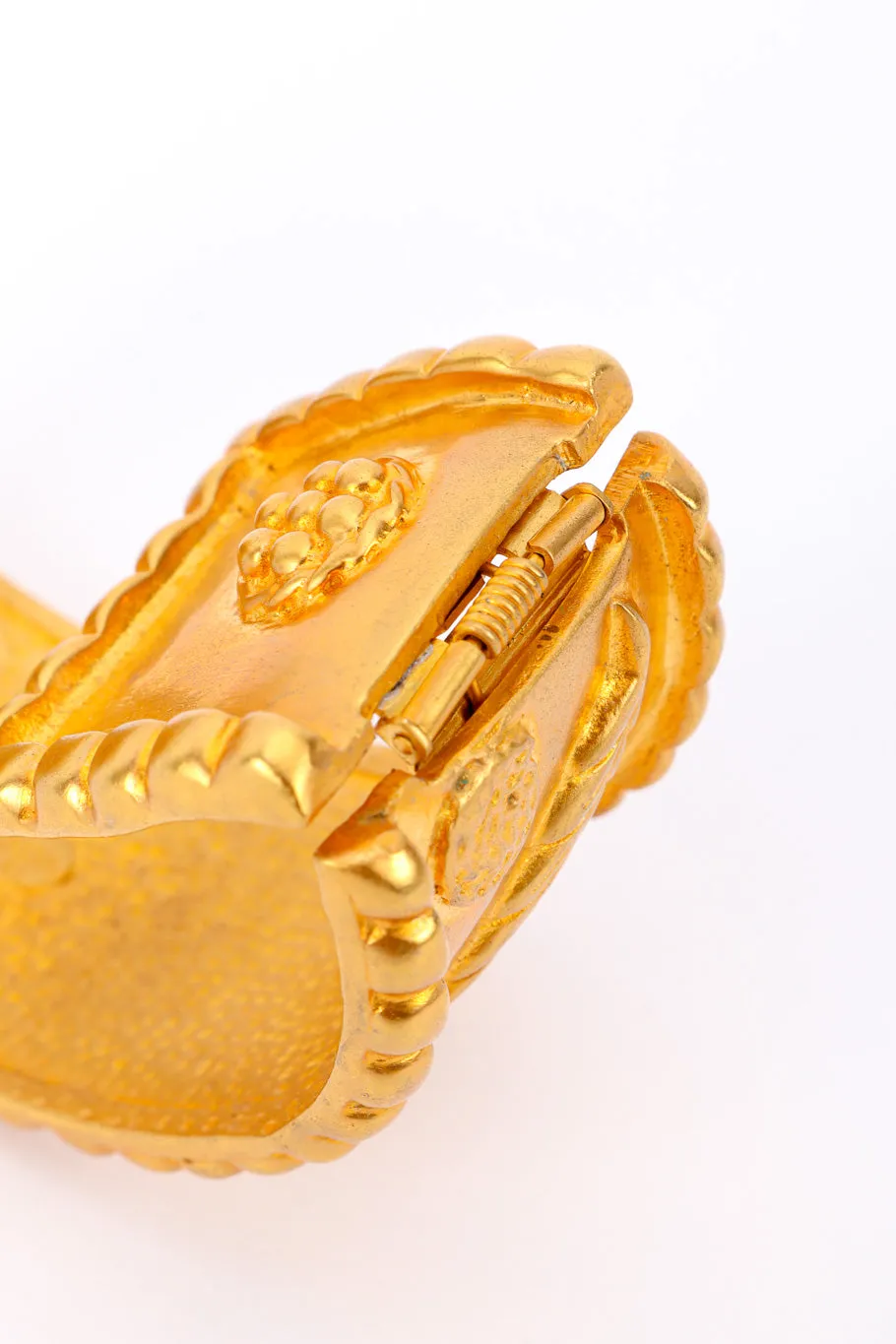 Matte Sculpted Cuff Bracelet