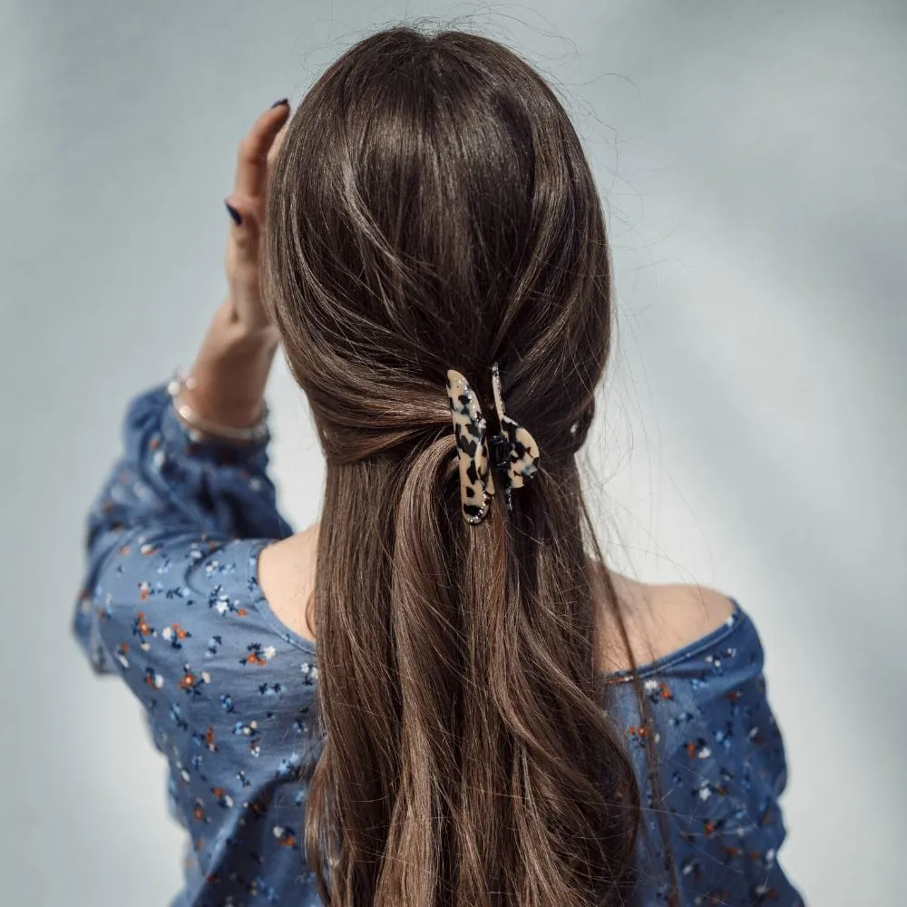 Medium Crystal Hair Claw Clip
