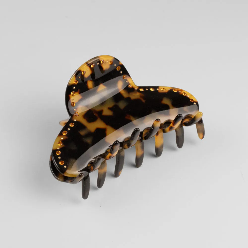 Medium Crystal Hair Claw Clip