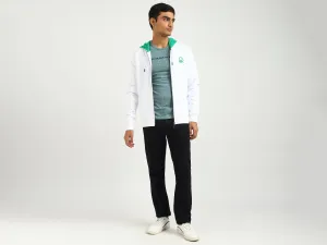 Men Brand Logo Hooded Sweatshirt