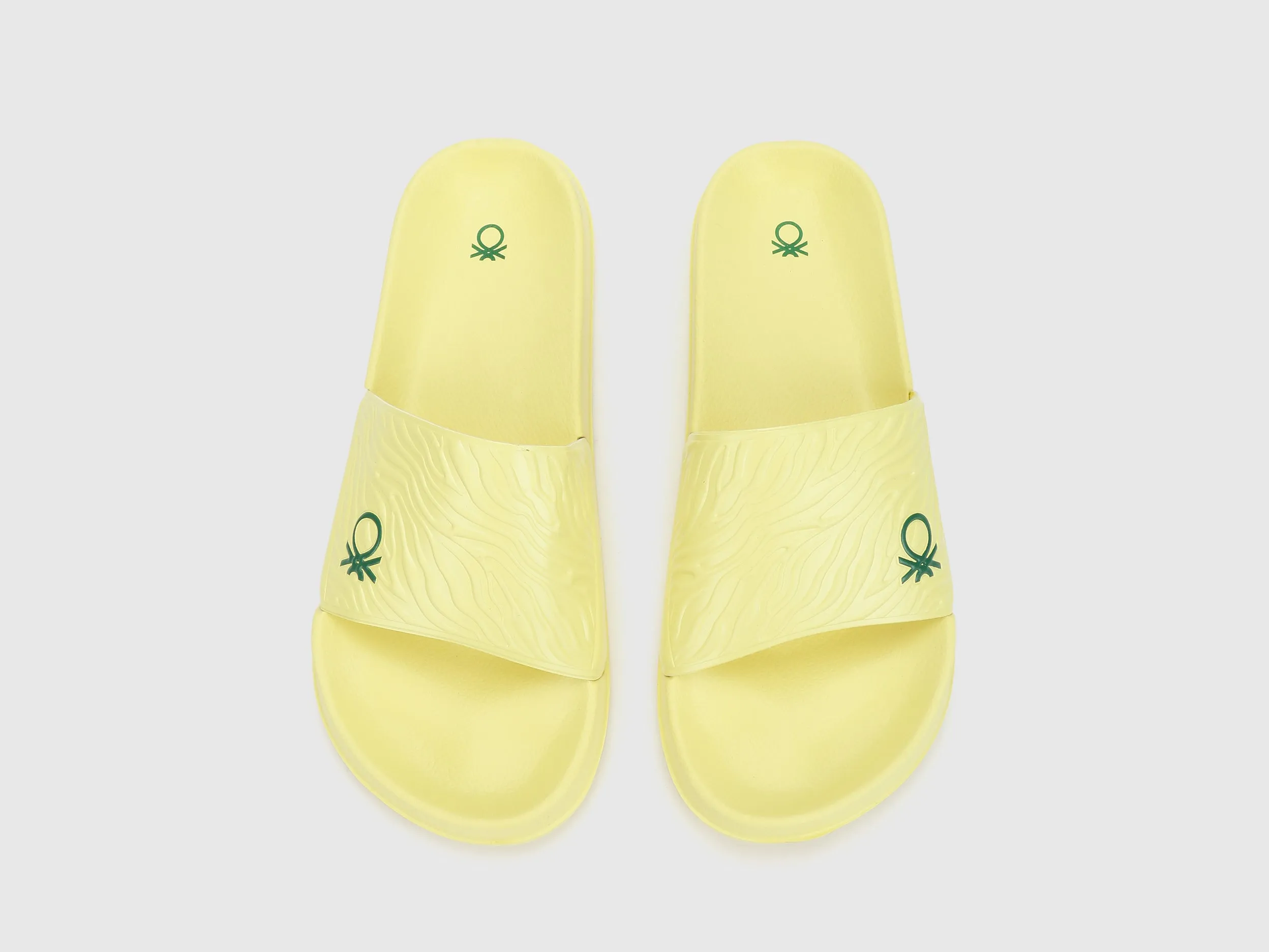 Men Self Design Slip-On Sliders