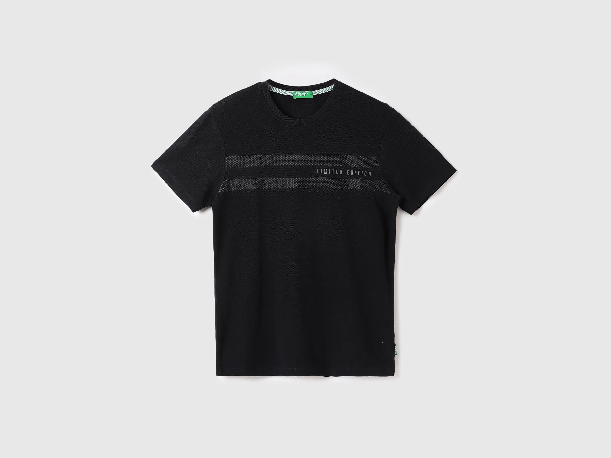 Men Textured Round Neck T-shirt