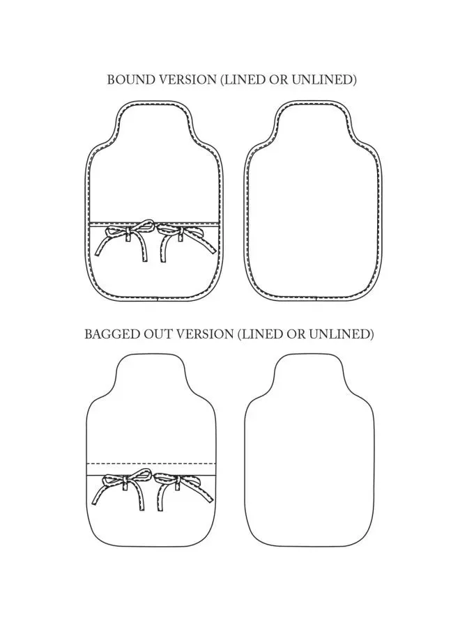Merchant & Mills Hot Water Bottle Cover - PDF Sewing Pattern