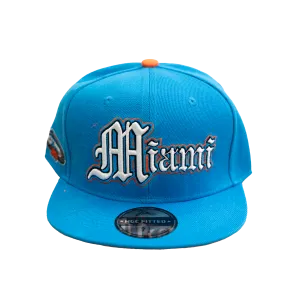 MIAMI GIANTS FITTED HAT (BLUE)