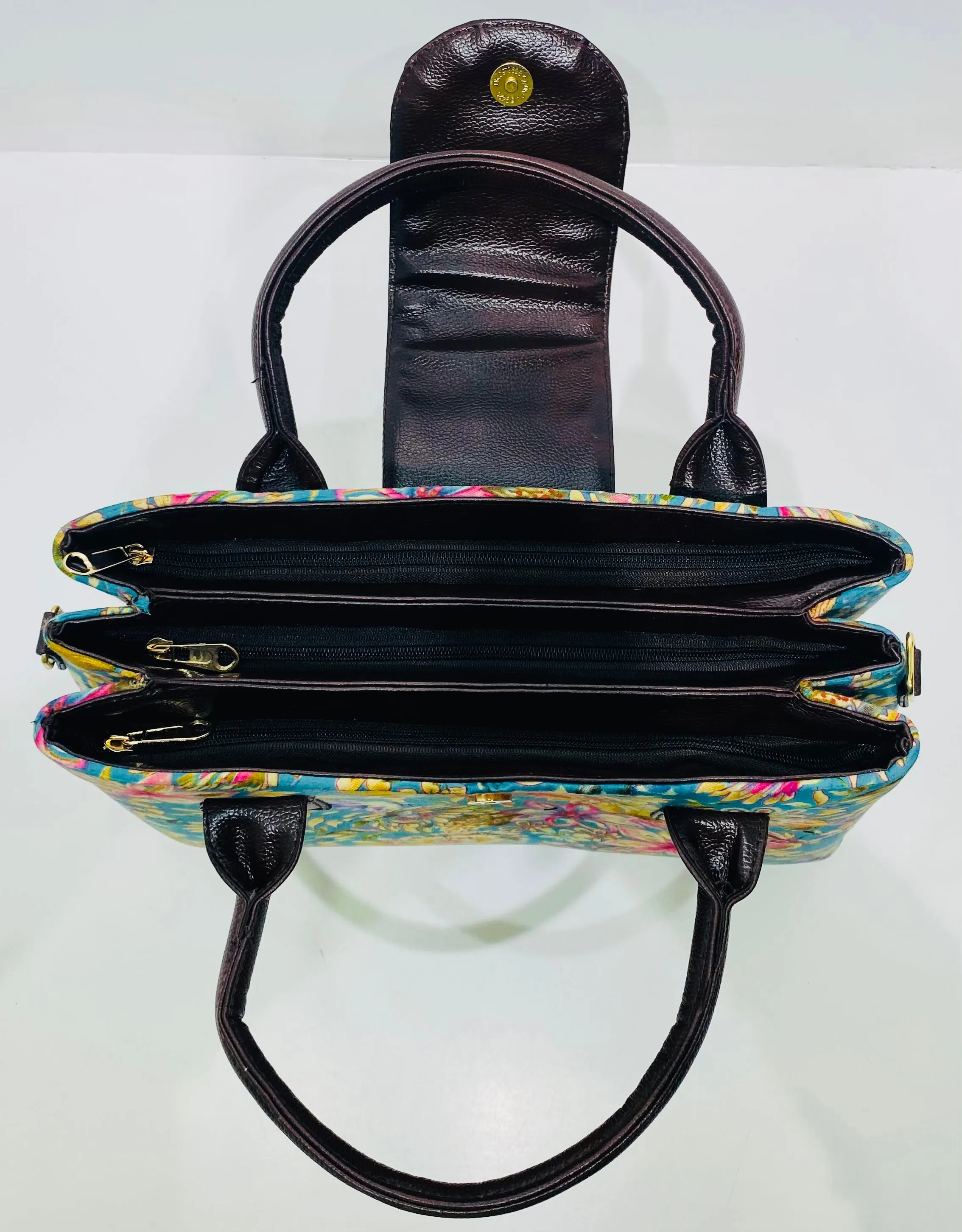 Midnight Garden 2-in-1 Handbag & Sling With Free Pouch