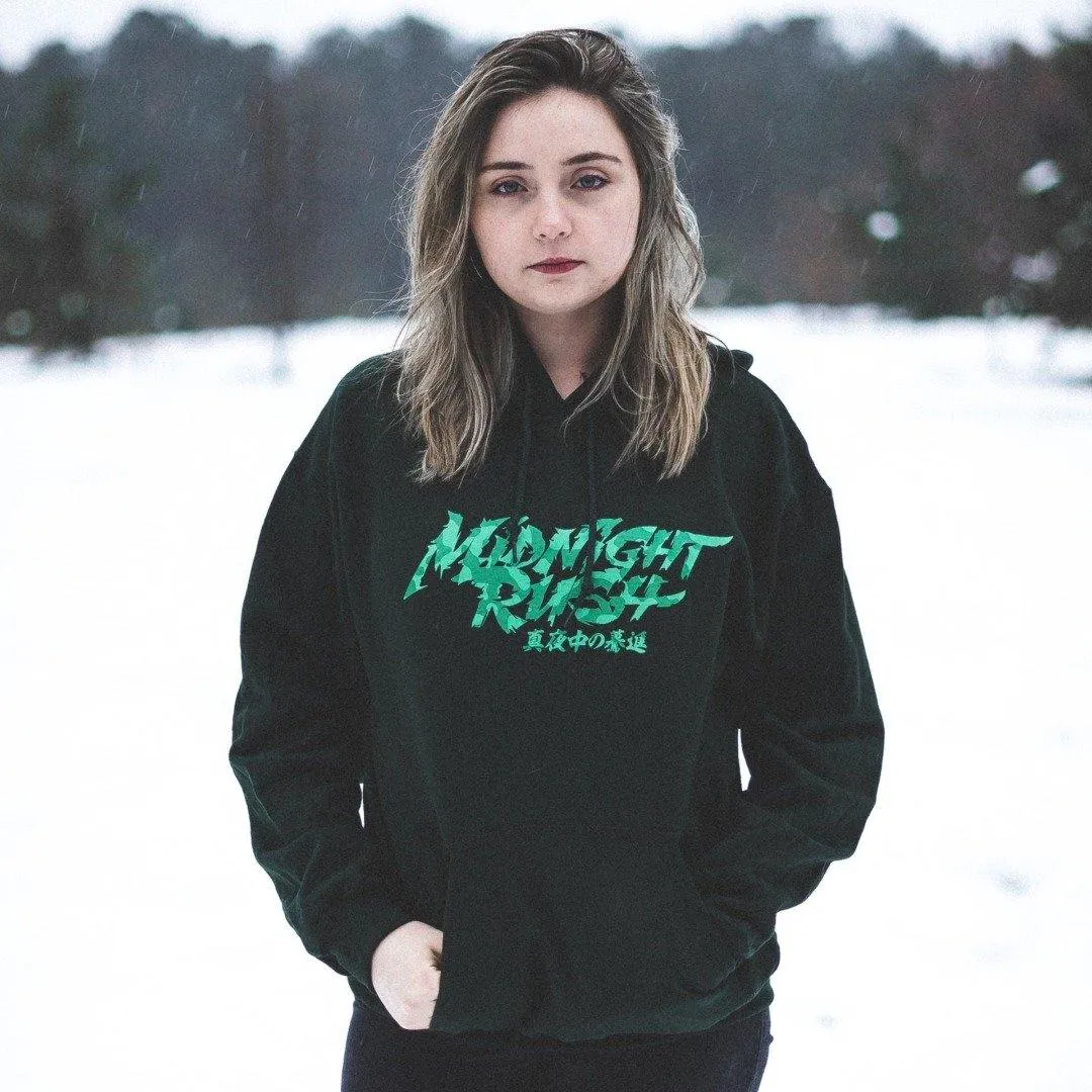 Midnightrush Forest Green Dragon Hoodie - LIMITED RELEASE
