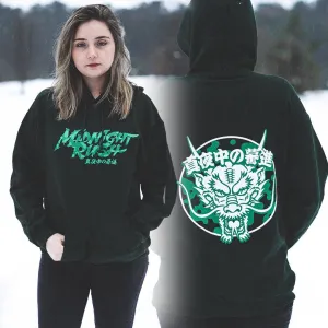 Midnightrush Forest Green Dragon Hoodie - LIMITED RELEASE