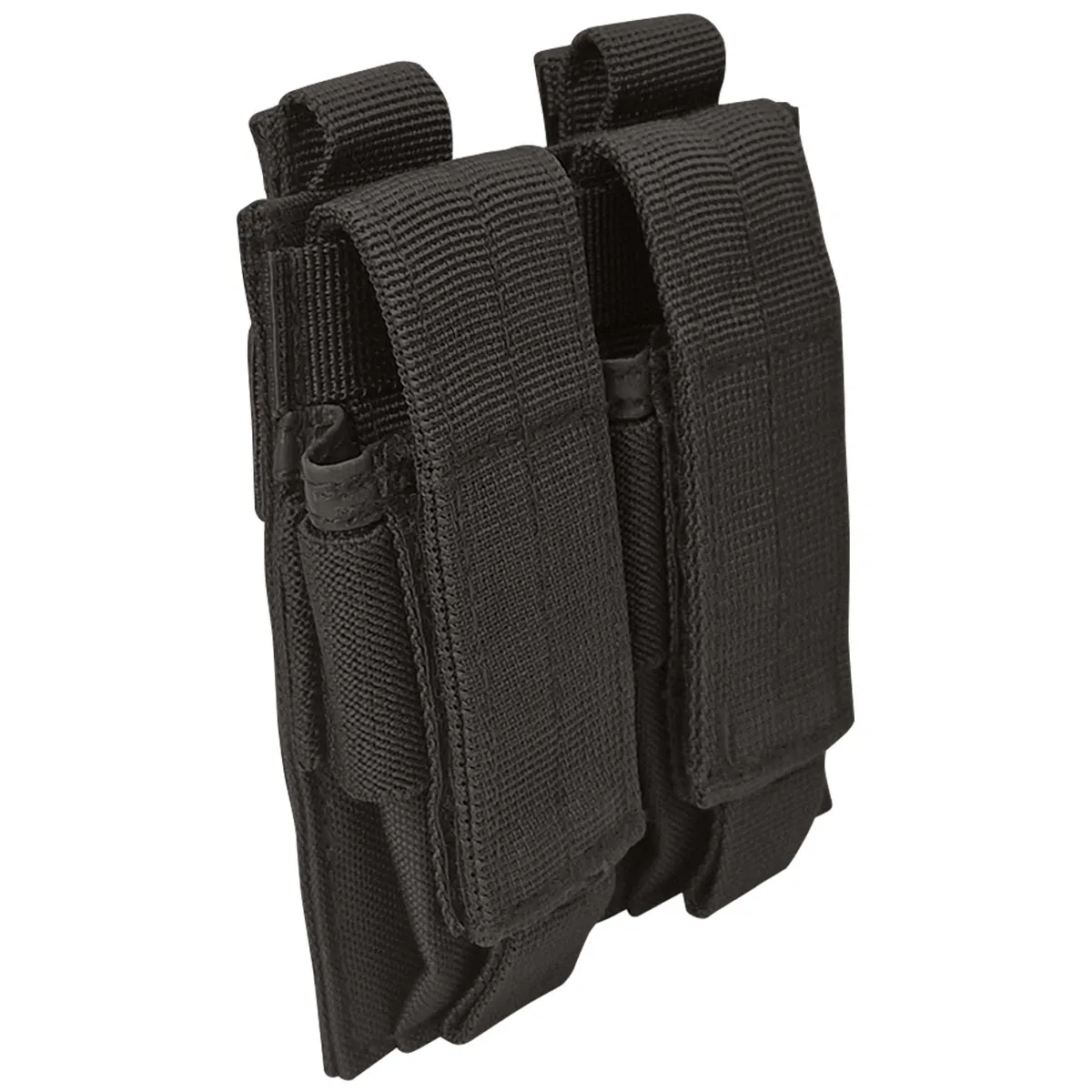 Mil-Tec Double Pistol MOLLE Mag Pouch Black
