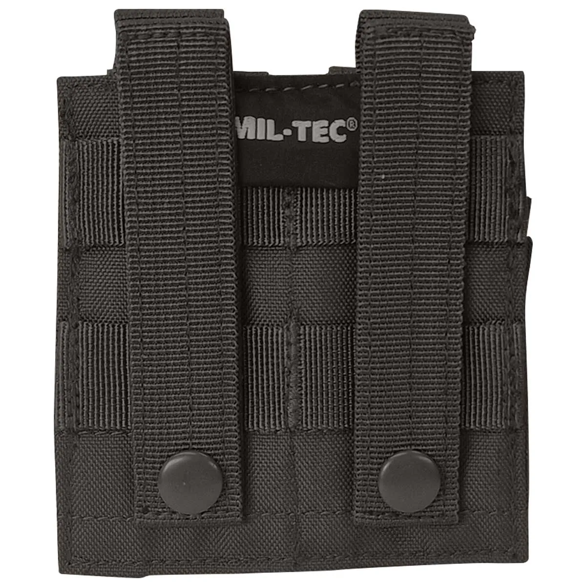 Mil-Tec Double Pistol MOLLE Mag Pouch Black