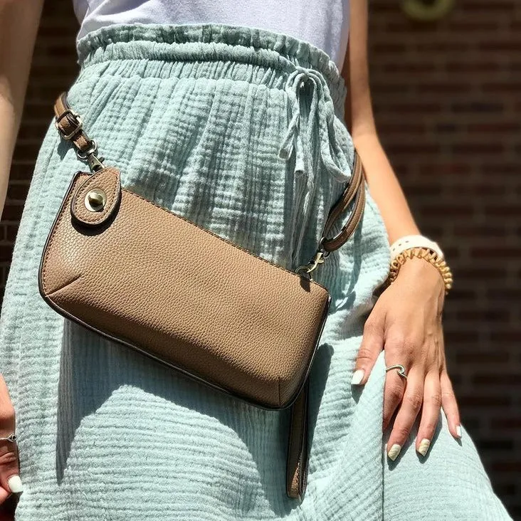 Mini Crossbody Wristlet Clutch by Joy Susan
