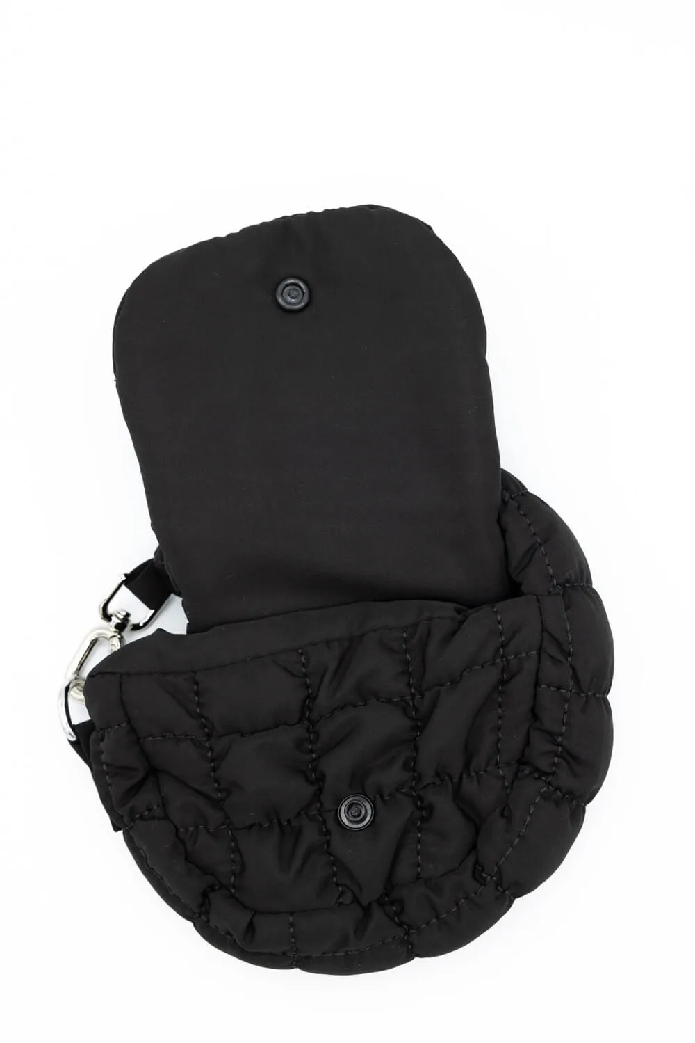 Mini Puffer Bag Charm in Black | MP5003BLK