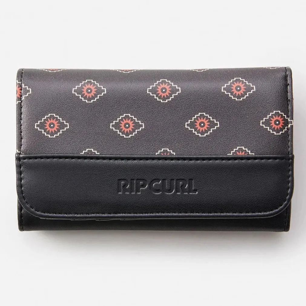 MIXED FLORAL MID WALLET
