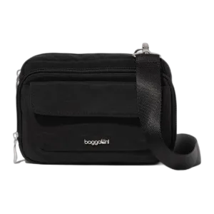 Modern Double Zip Crossbody