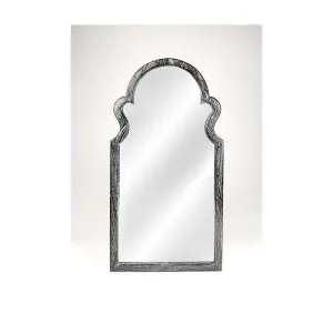 Modern Ethnic Mirror - Cerused Style