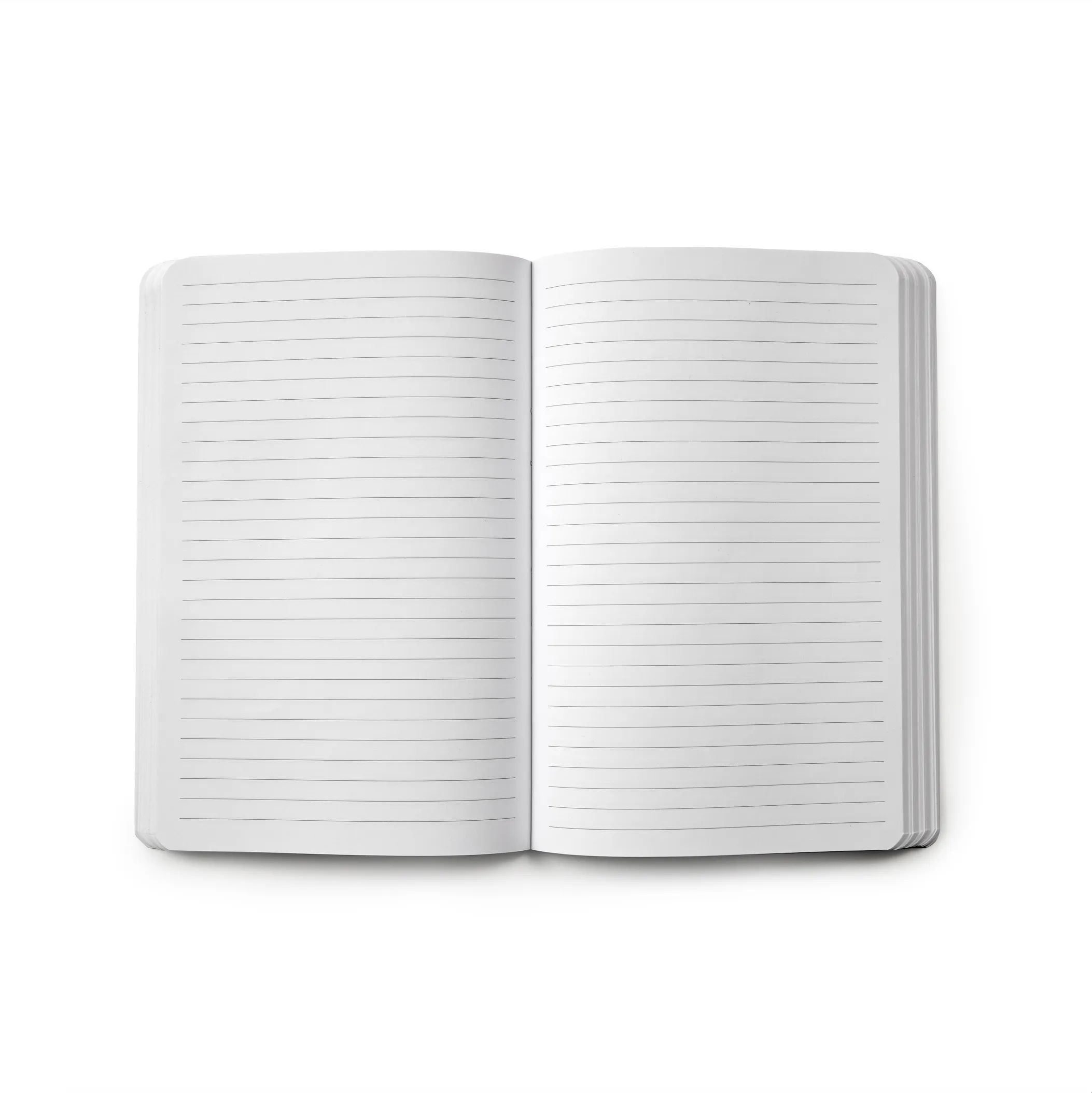 MONOGRAM NOTEBOOK - GRAY